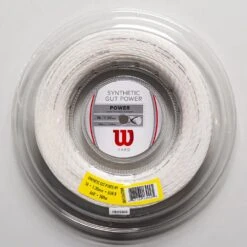 Wilson Synthetic Gut Power 16 660' Reel -BROOKS Store 012098 wht 1