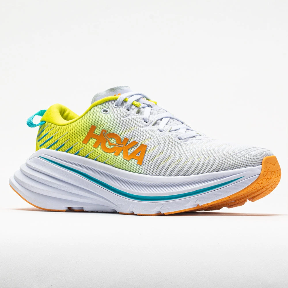 Hoka One One Bondi X Men's White/Evening Primrose 7 Hoka One One Bondi X Men's White/Evening Primrose - Image 5