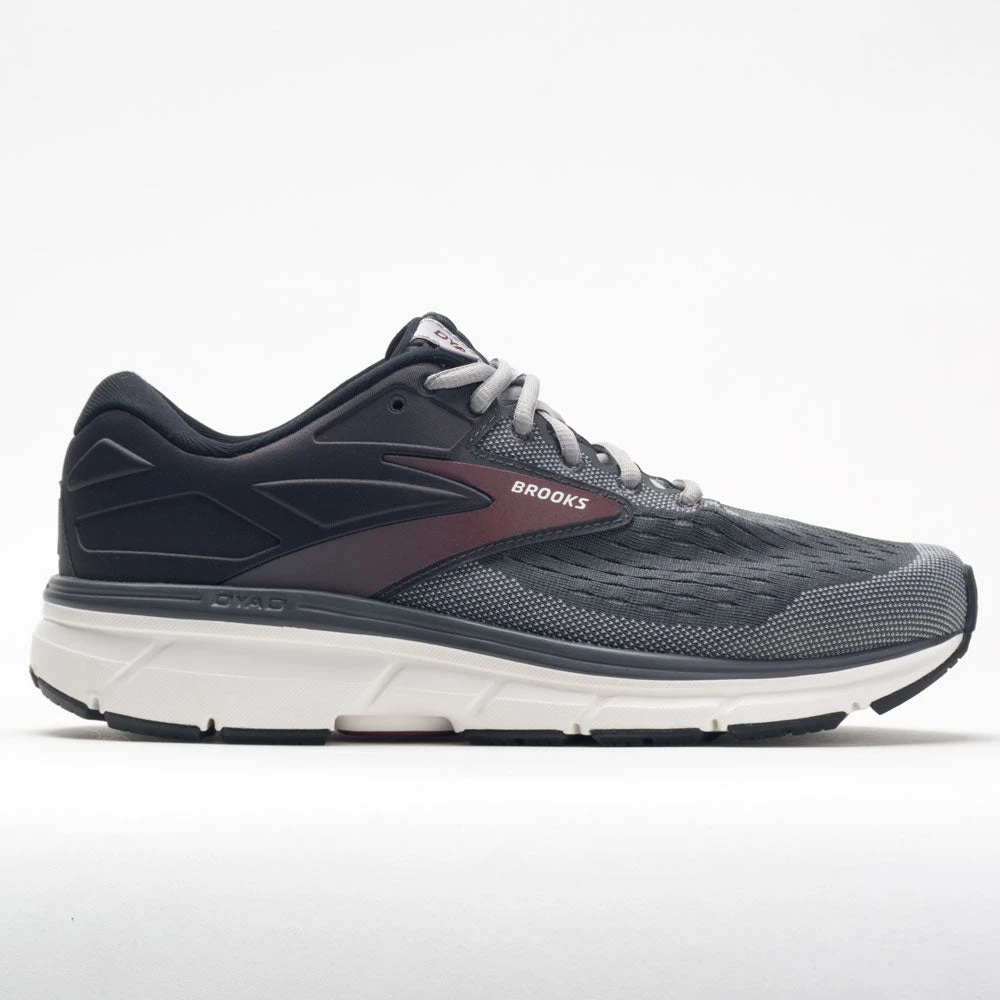 Brooks Dyad 11 Men's Blackened Pearl/Alloy/Red 3 Brooks Dyad 11 Men's Blackened Pearl/Alloy/Red