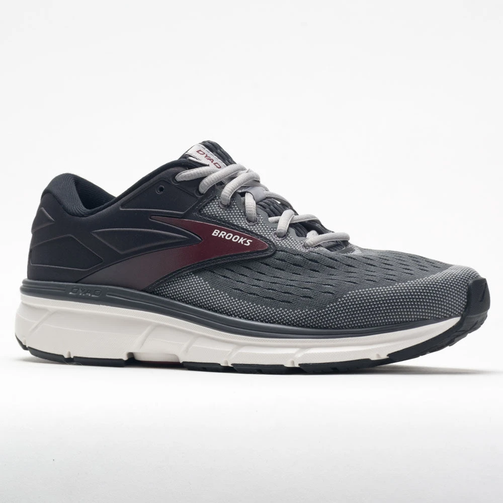 Brooks Dyad 11 Men's Blackened Pearl/Alloy/Red 7 Brooks Dyad 11 Men's Blackened Pearl/Alloy/Red - Image 5