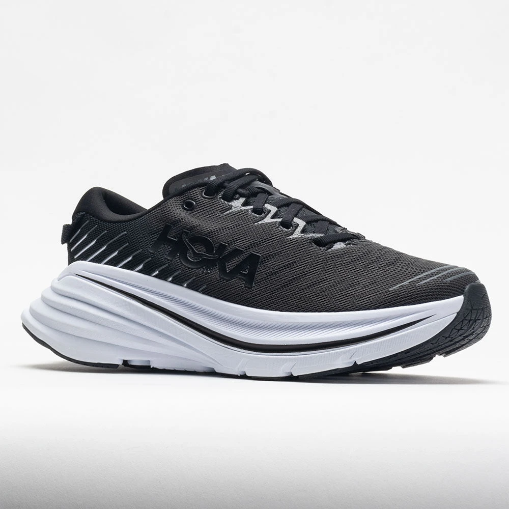 HOKA Bondi X Women's Black/White 7 HOKA Bondi X Women's Black/White - Image 5