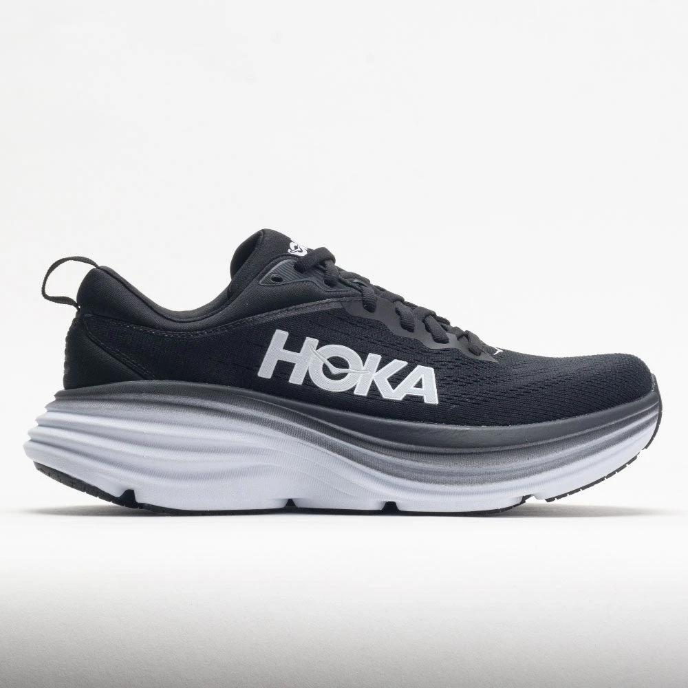 HOKA Bondi 8 Women's Black/White 3 HOKA Bondi 8 Women's Black/White