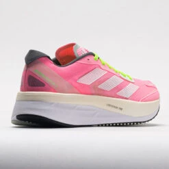 Adidas Adizero Boston 11 Women's Beam Pink/White/Beam Green 13 Adidas Adizero Boston 11 Women's Beam Pink/White/Beam Green -BROOKS Store 048518 6