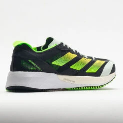 Adidas Adizero Adios 7 Women's Core Black/Beam Yellow/Solar Green -BROOKS Store 048521 6