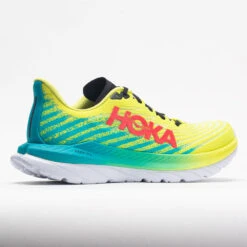 HOKA Mach 5 Men's Evening Primrose/Scuba Blue -BROOKS Store 048630 6