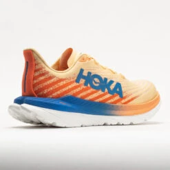 HOKA Mach 5 Men's Impala/Vibrant Orange -BROOKS Store 049255 6