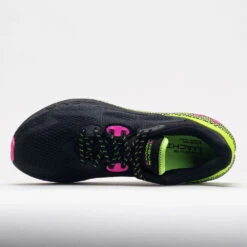 Under Armour HOVR Machina 3 Men's Black/Lime Surge/Rebel Pink -BROOKS Store 049419 2