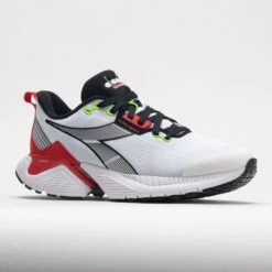 Diadora Mythos Blushield Vigore 2 Men's White/Black/Fiery Red -BROOKS Store 049537 5