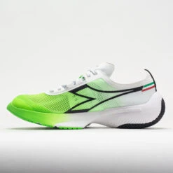 Diadora Equipe Corsa 3 Men's White/Black/Green Fluo -BROOKS Store 049540 1