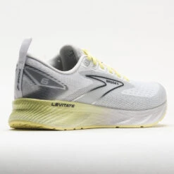 Brooks Levitate 6 Women's White/Oyster/Yellow -BROOKS Store 049819 6
