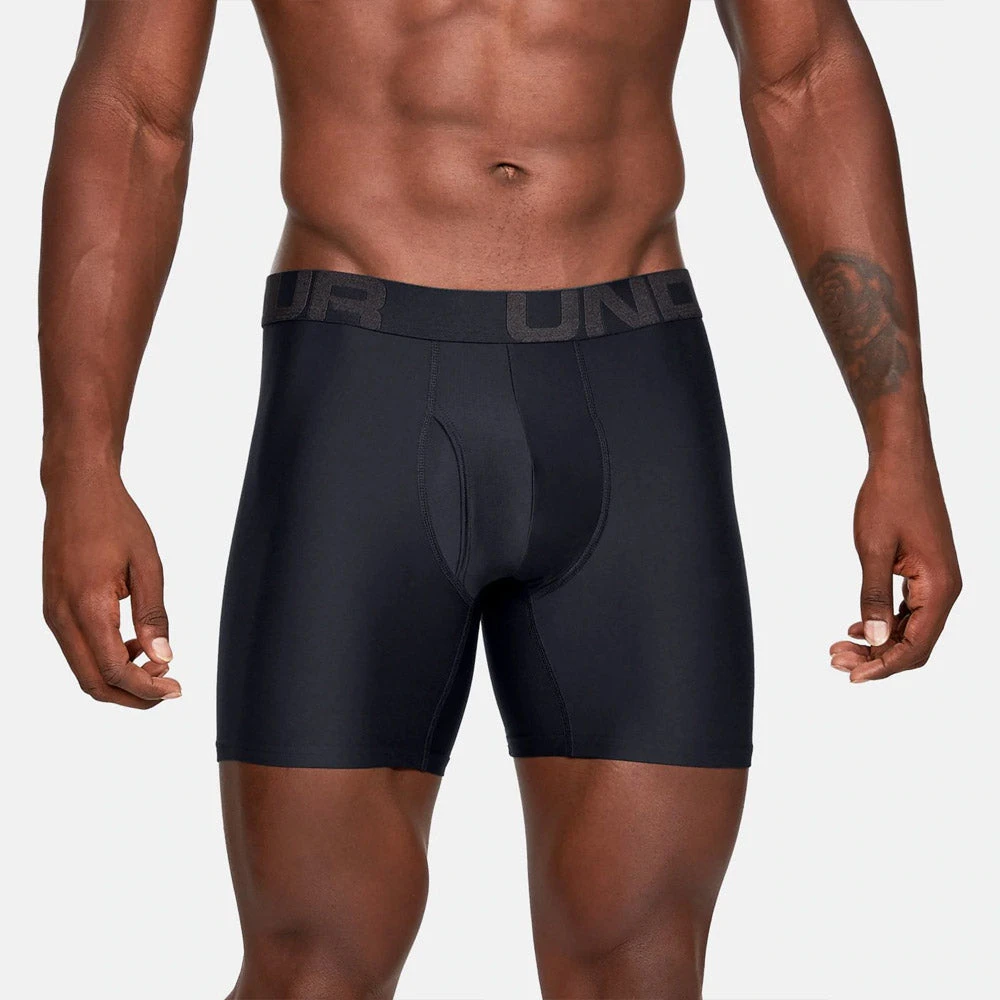 Under Armour Tech 6" Boxerjock 2-Pack Men's 3 Under Armour Tech 6" Boxerjock 2-Pack Men's