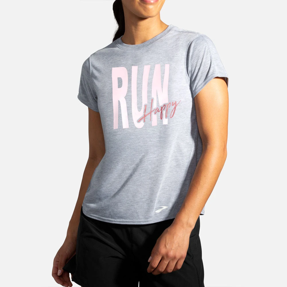 Brooks Distance Graphic Short Sleeve Women's (2020) 3 Brooks Distance Graphic Short Sleeve Women's (2020)