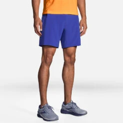 Brooks Sherpa 7" 2-in-1 Shorts Men's -BROOKS Store 056808 487 1