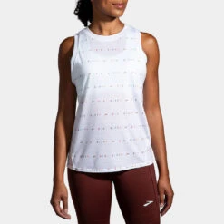 Brooks Distance Graphic Tank Spring 2022 Women's -BROOKS Store 057203 177 1