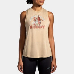 Brooks Distance Graphic Tank Spring 2022 Women's -BROOKS Store 057203 266 1