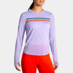 Brooks Distance Graphic Long Sleeve Women's -BROOKS Store 057244 532 1