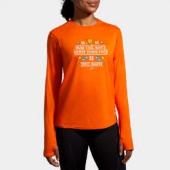 Brooks Distance Graphic Long Sleeve Women's -BROOKS Store 057244 833 1
