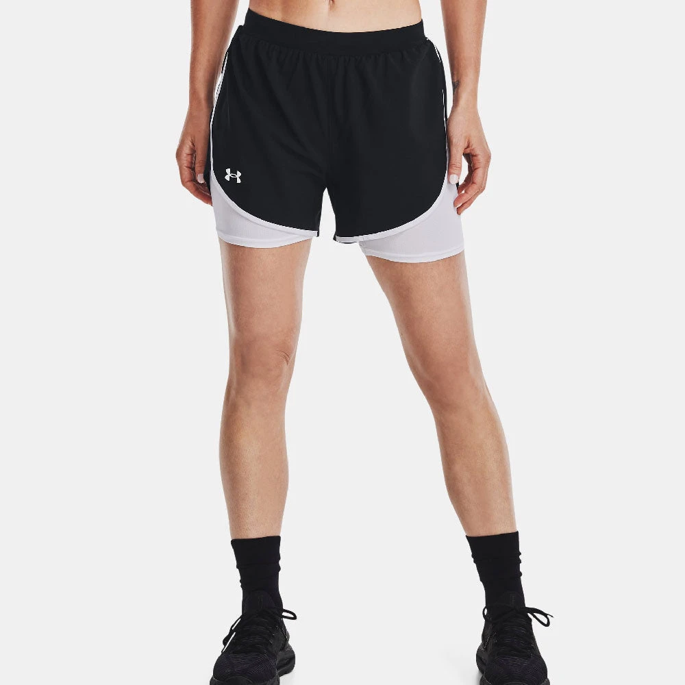 Under Armour Fly-By Elite 2-in-1 Shorts Women's 9 Under Armour Fly-By Elite 2-in-1 Shorts Women's - Image 7