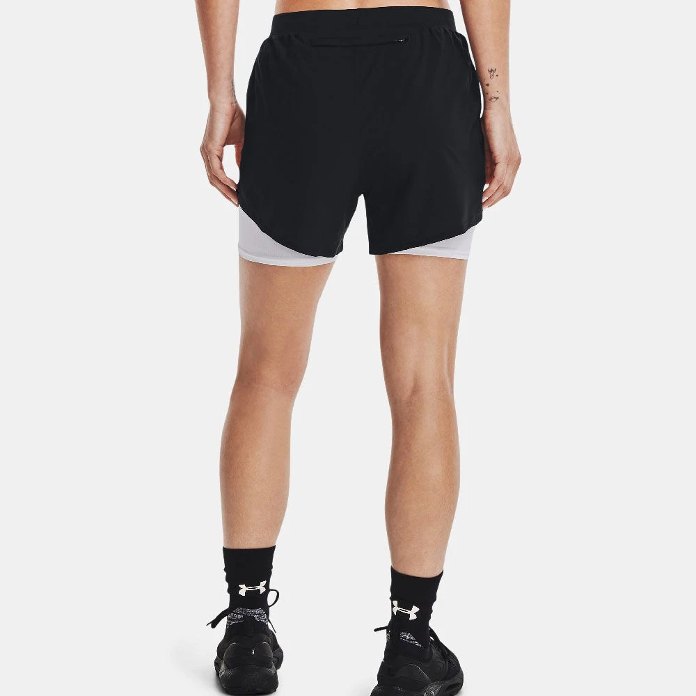 Under Armour Fly-By Elite 2-in-1 Shorts Women's 10 Under Armour Fly-By Elite 2-in-1 Shorts Women's - Image 8