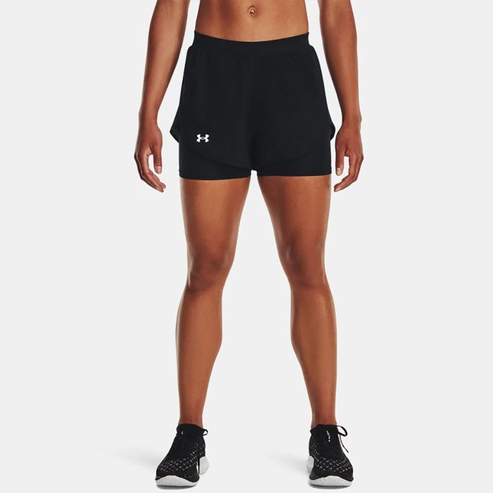 Under Armour Fly-By Elite 2-in-1 Shorts Women's 3 Under Armour Fly-By Elite 2-in-1 Shorts Women's