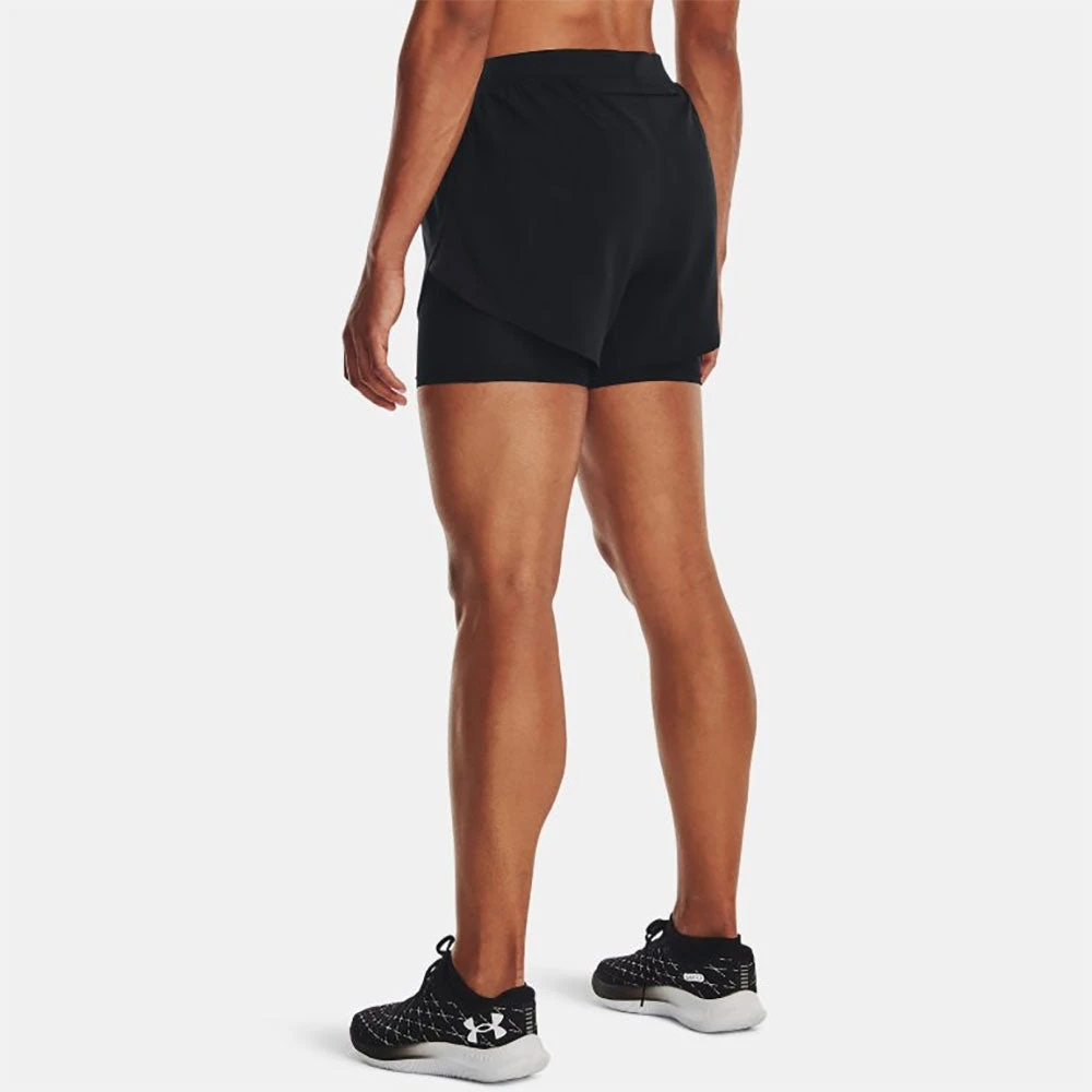 Under Armour Fly-By Elite 2-in-1 Shorts Women's 4 Under Armour Fly-By Elite 2-in-1 Shorts Women's - Image 2