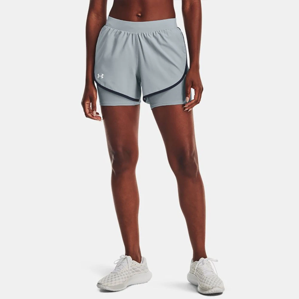 Under Armour Fly-By Elite 2-in-1 Shorts Women's 7 Under Armour Fly-By Elite 2-in-1 Shorts Women's - Image 5