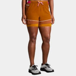 Brooks High Point 3" 2-in- Short Women's 8 Brooks High Point 3" 2-in- Short Women's -BROOKS Store 057279 290 1