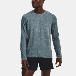 Under Armour Seamless Stride Long Sleeve Men's -BROOKS Store 057450 414 1