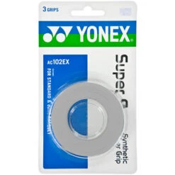 Yonex Super Grap Overgrip 3 Pack -BROOKS Store 060135 gry 1