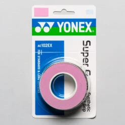 Yonex Super Grap Overgrip 3 Pack -BROOKS Store 060135 pnk 1