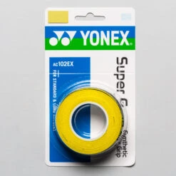 Yonex Super Grap Overgrip 3 Pack -BROOKS Store 060135 yel 1