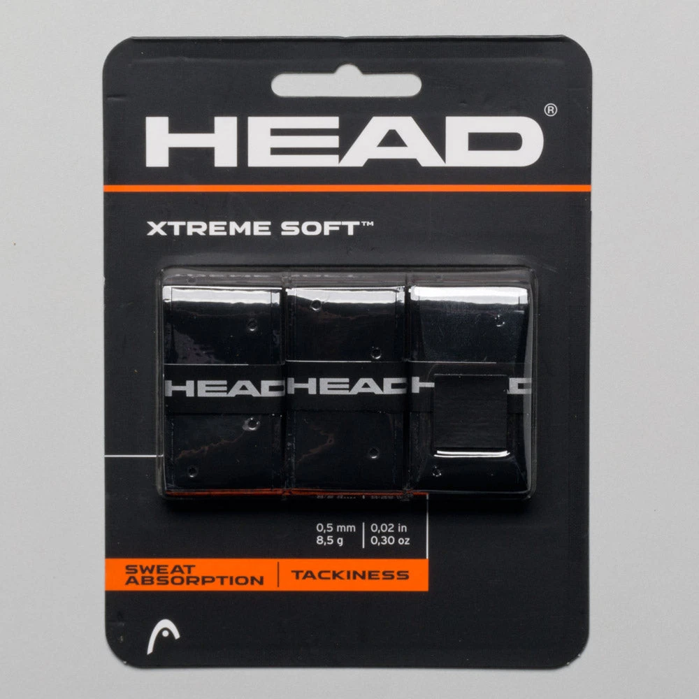 HEAD Xtreme Soft Overgrip 3 Pack 3 HEAD Xtreme Soft Overgrip 3 Pack