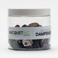 Racquet Inc Delicious Dampeners Jar Of 60 12 Racquet Inc Delicious Dampeners Jar Of 60 -BROOKS Store 060736 3 1