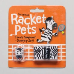 Racket Pets Vibration Dampener And Overgrip -BROOKS Store 060752 zeb 1