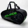 Solinco Tour 6-Pack Racquet Bag Black/Neon Green -BROOKS Store 073228 1