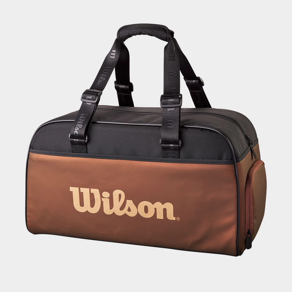 Wilson Super Tour Small Duffle Pro Staff V14 Desert Bronze 3 Wilson Super Tour Small Duffle Pro Staff V14 Desert Bronze