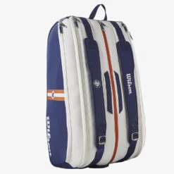 Wilson Roland Garros Super Tour 15 Pack Navy/White/Clay -BROOKS Store 073374 3
