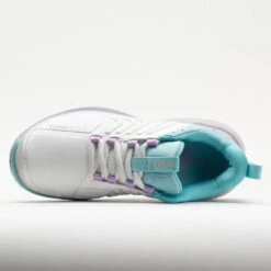 K-Swiss Ultrashot 3 Women's Brilliant White/Angel Blue/Sheer Lilac 10 K-Swiss Ultrashot 3 Women's Brilliant White/Angel Blue/Sheer Lilac -BROOKS Store 116899 2