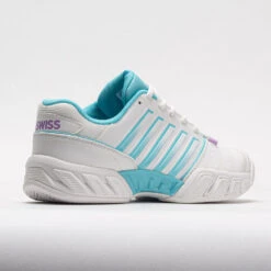 K-Swiss Bigshot Light 4 Women's Brilliant WhiteAngel Blue/Sheer Lilac -BROOKS Store 116921 6
