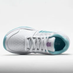 K-Swiss Court Express Women's White/Angel Blue/Sheer Lilac -BROOKS Store 116923 2