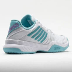 K-Swiss Court Express Women's White/Angel Blue/Sheer Lilac -BROOKS Store 116923 6