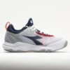 Diadora Speed Blushield Fly 4+ Clay Men's White/Blue Corsair/Fiery Red -BROOKS Store 117032 3