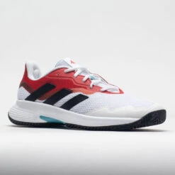 Adidas CourtJam Control Men's White/Black/Better Scarlet -BROOKS Store 117074 5