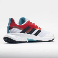 Adidas CourtJam Control Men's White/Black/Better Scarlet -BROOKS Store 117074 6