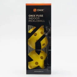 Onix Fuse Indoor Pickleball 3 Pack -BROOKS Store 360197 yel 1