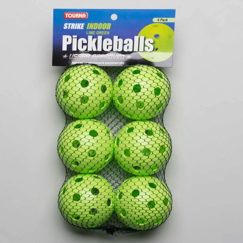 Tourna Strike Indoor Pickleballs 6 Pack 3 Tourna Strike Indoor Pickleballs 6 Pack