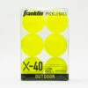 Franklin X-40 Outdoor Pickleball 6 Pack 2 Franklin X-40 Outdoor Pickleball 6 Pack -BROOKS Store 360399 opt 1