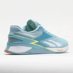 Reebok Nano X3 Women's Blue Pearl/Energy Glow/Peach Fuzz -BROOKS Store 561901 6