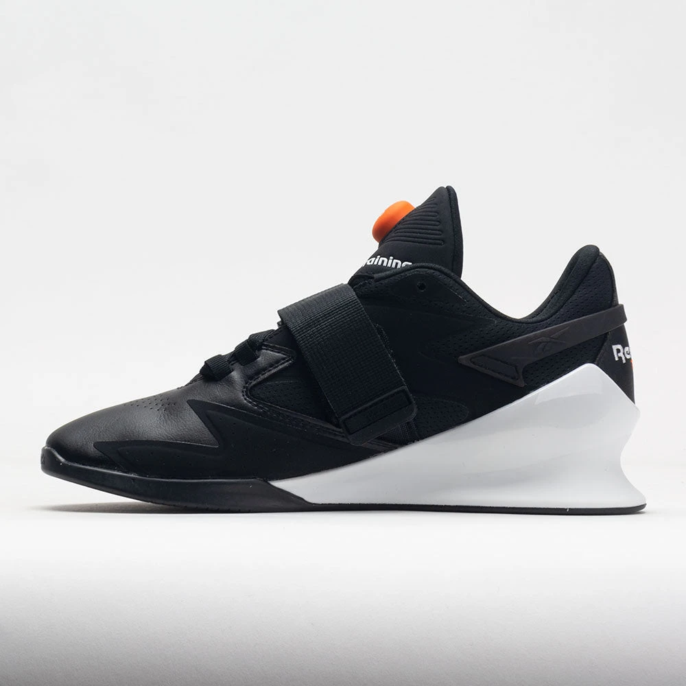 Reebok Legacy Lifter III Men's Core Black/White/Smash Orange 4 Reebok Legacy Lifter III Men's Core Black/White/Smash Orange - Image 2