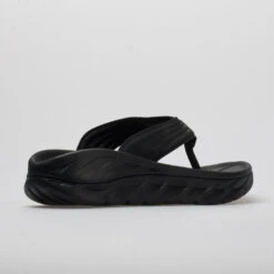 Hoka One One Ora Recovery Flip Men's Black/Dark Gull Gray -BROOKS Store 570409 6